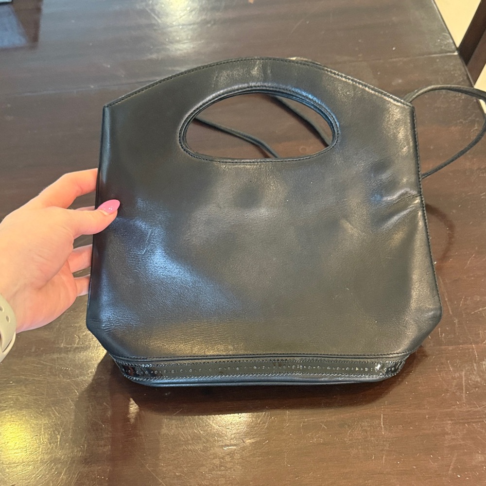 St. John Black Crossbody Bag